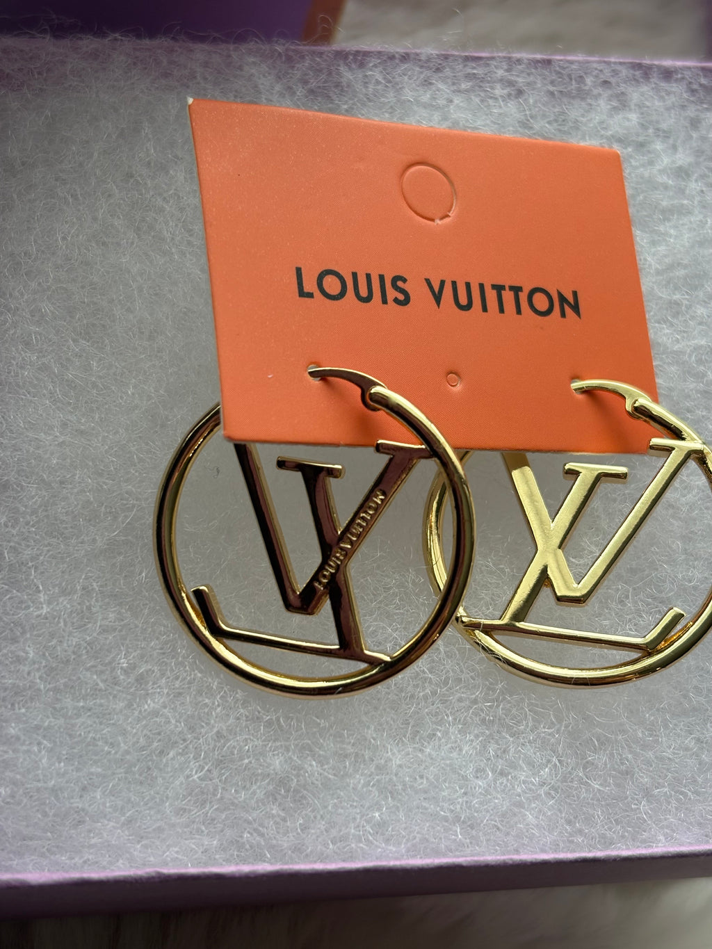 LV Hoop Earrings
