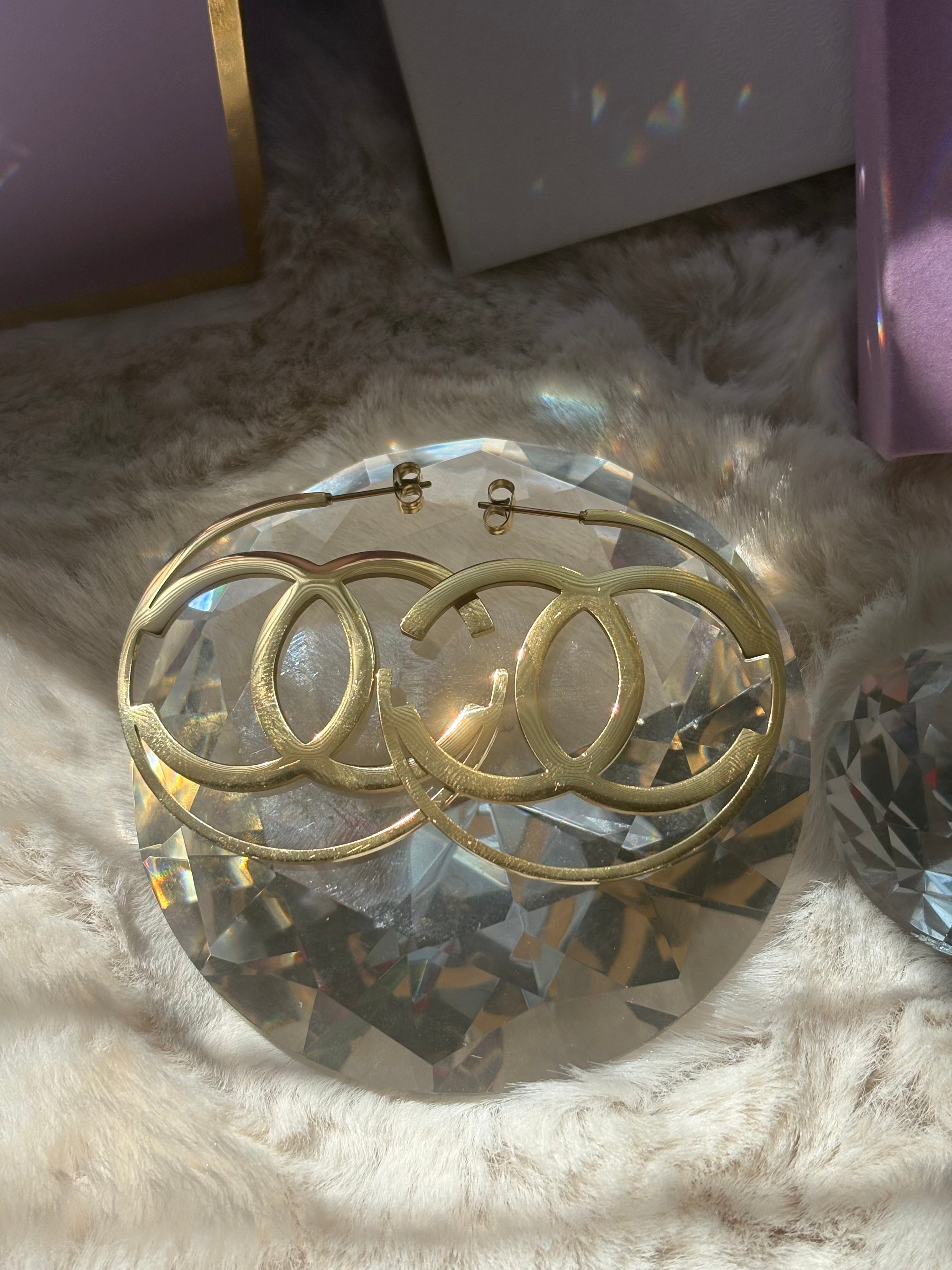 CC Gold Hoops