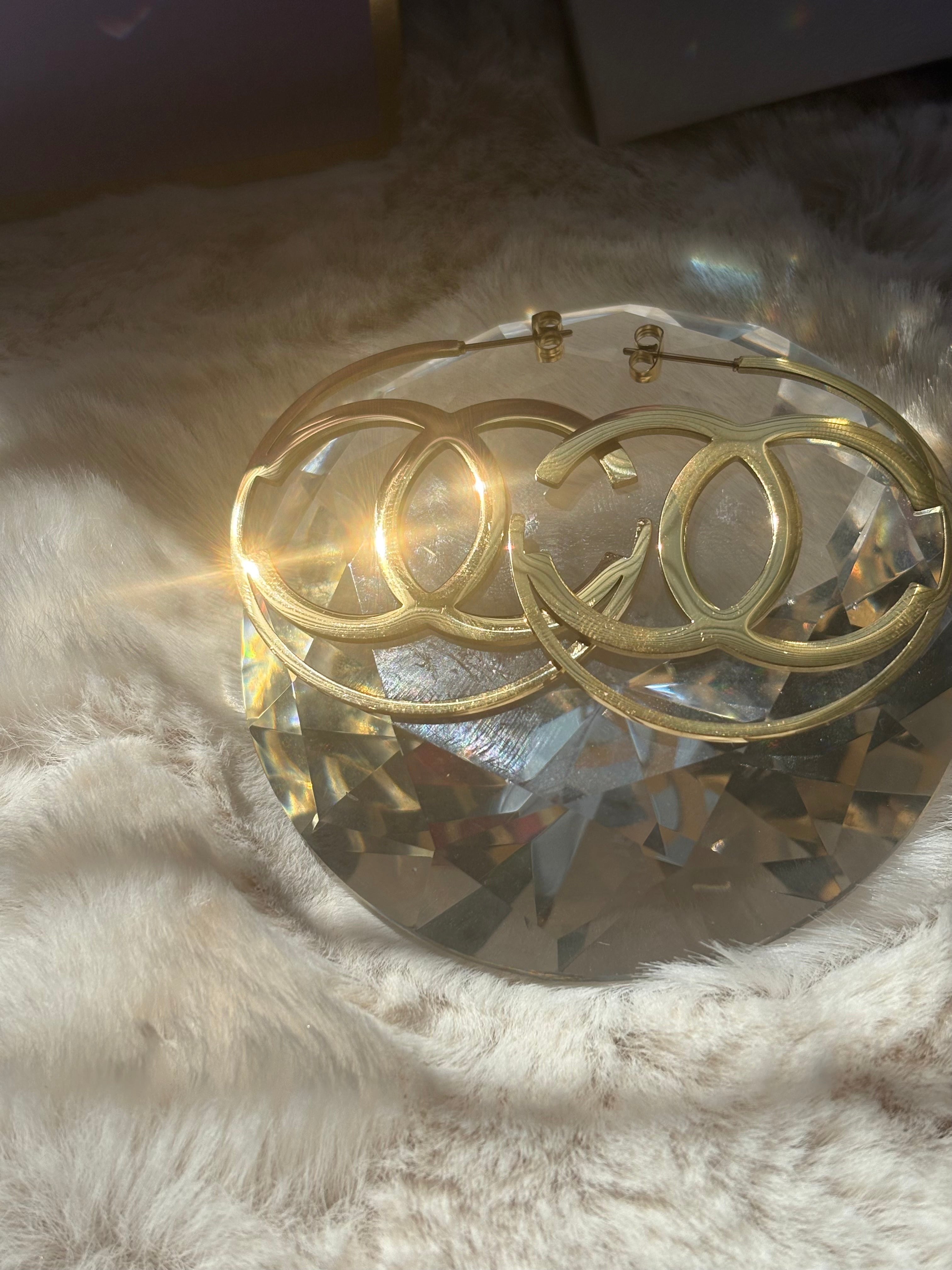CC Gold Hoops