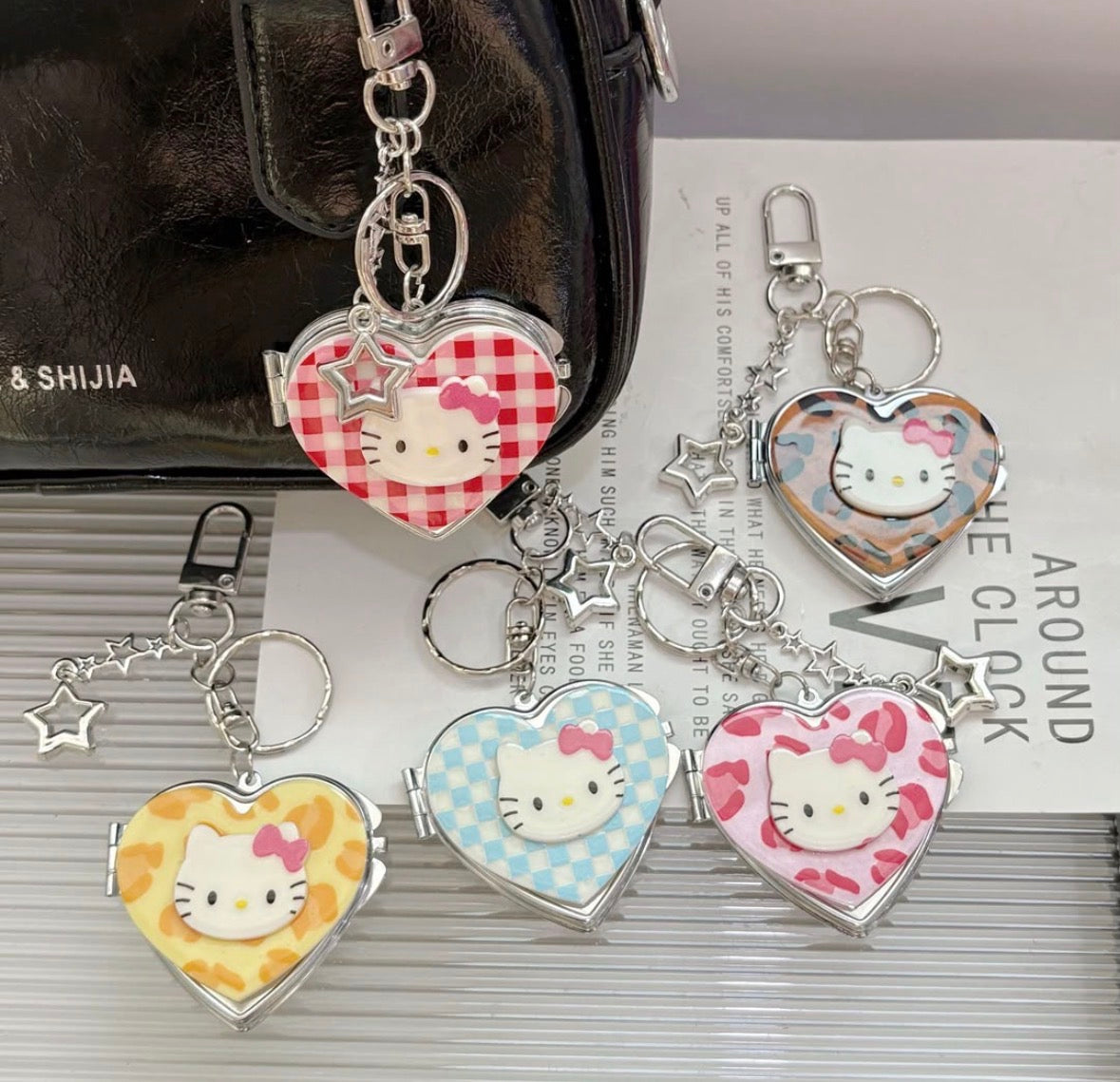 HK Mirror Key Chain