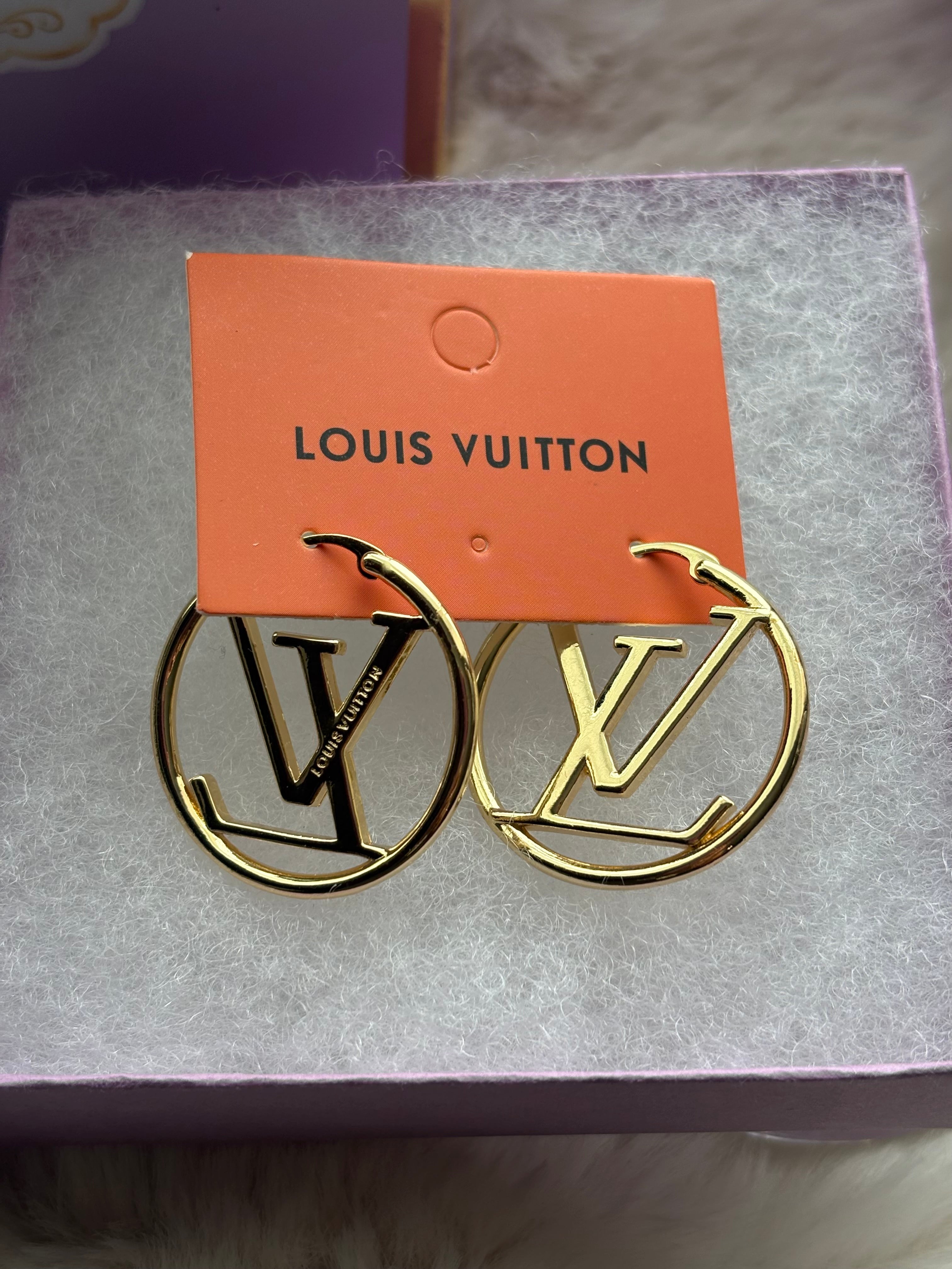 LV Hoop Earrings