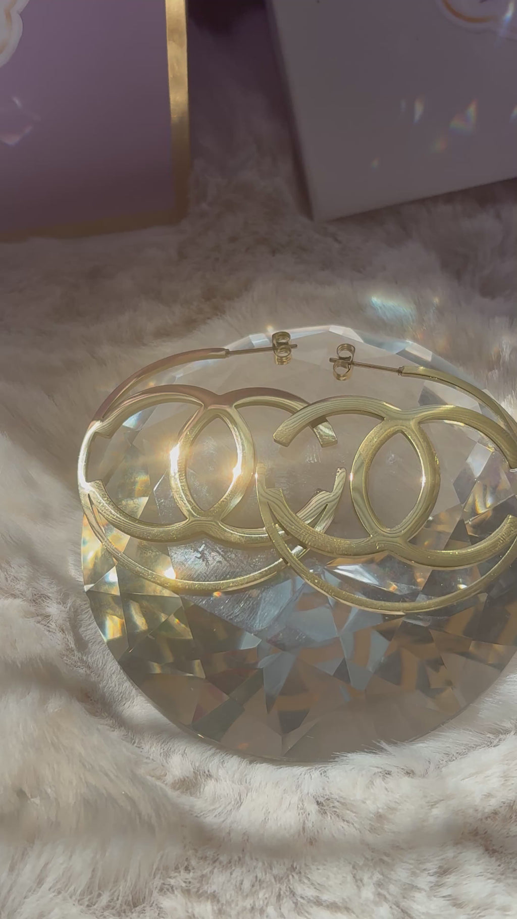 CC Gold Hoops